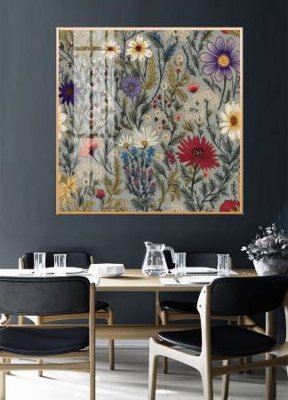 Tải file File gốc in bộ tranh decor treo tường đẹp hoa 5d DC3363 (gốc) làm file tranh quảng cáo