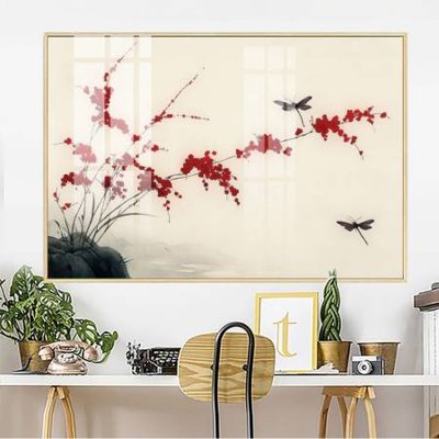 File gốc File gốc in bộ tranh decor treo tường đẹp hoa 5d DC3397 (cho in UV) siêu nét