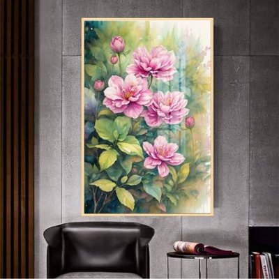 Tải file gốc File gốc in bộ tranh decor treo tường đẹp hoa 5d DC3409 (in bạt) quảng cáo