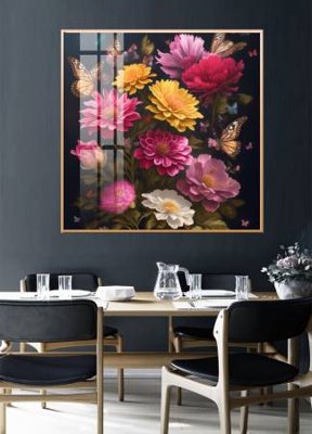 File gốc File gốc in bộ tranh decor treo tường đẹp hoa 5d DC3411 (in ấn) không giới hạn