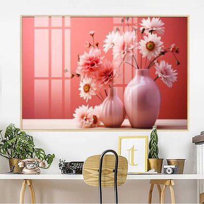 File ảnh File gốc in bộ tranh decor treo tường đẹp hoa 5d DC3416 (gốc) in decal dán tường