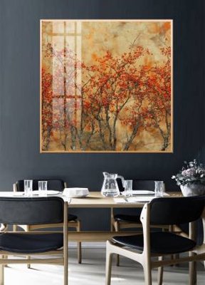 Tải file File gốc in bộ tranh decor treo tường đẹp hoa 5d DC3490 (ảnh gốc) in gạch 3D