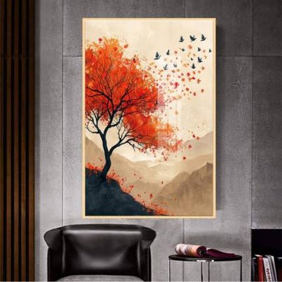 File gốc File gốc in bộ tranh decor treo tường đẹp hoa 5d DC3512 (cho in 3D) độc đáo