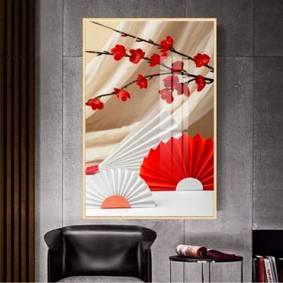 File in trần File gốc in bộ tranh decor treo tường đẹp hoa 5d DC3521 (bản gốc) phong cảnh