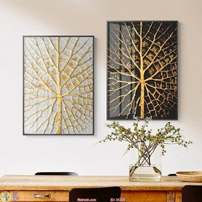 File gốc Tranh treo hiện đại DC358 (in tráng gương) hiện đại