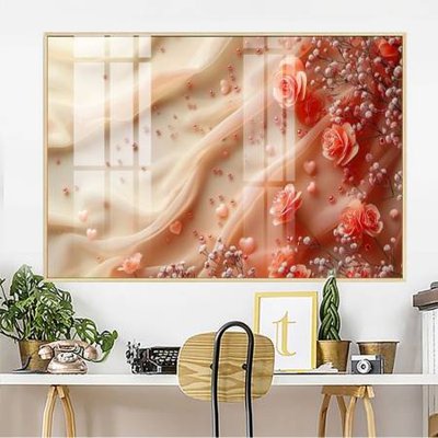 Tải file File gốc in bộ tranh decor treo tường đẹp hoa 5d DC3590 (ảnh gốc) in gạch 3D