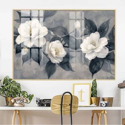 Tải file File gốc in bộ tranh decor treo tường đẹp hoa 5d DC3602 (ảnh gốc) in gạch 3D