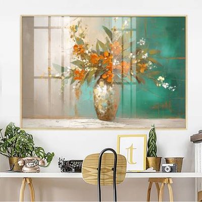 File gốc File gốc in bộ tranh decor treo tường đẹp hoa 5d DC3623 (in lụa) chi tiết cao