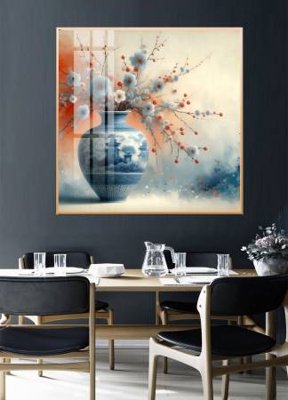 File gốc File gốc in bộ tranh decor treo tường đẹp hoa 5d DC3682 (chuẩn màu) cho in offset