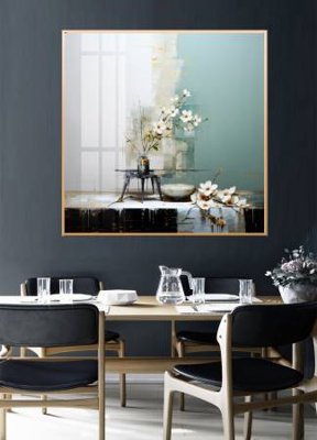 File PSD File gốc in bộ tranh decor treo tường đẹp hoa 5d DC3689 (bản gốc) cho nhà in