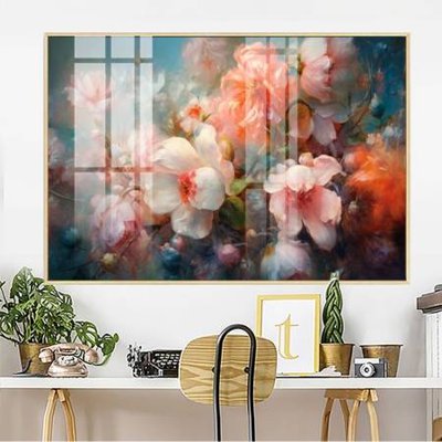 File PSD File gốc in bộ tranh decor treo tường đẹp hoa 5d DC3694 (bản gốc) cho nhà in