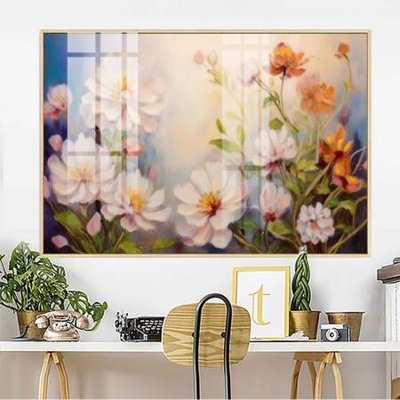 File in trần File gốc in bộ tranh decor treo tường đẹp hoa 5d DC3717 (bản gốc) bầu trời