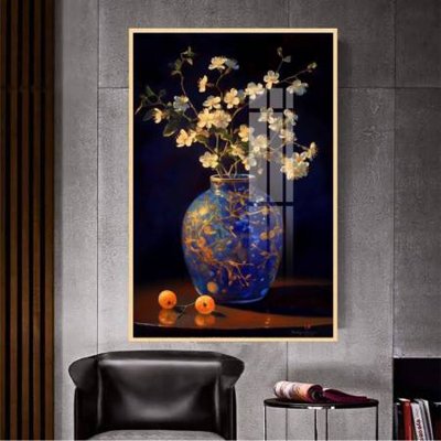 File ảnh File gốc in bộ tranh decor treo tường đẹp hoa 5d DC3723 (gốc) dùng in Pano