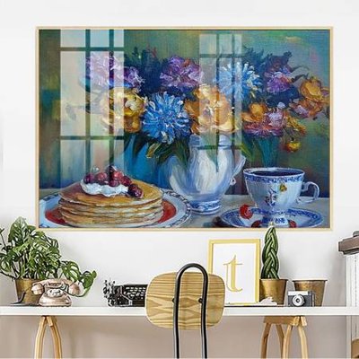 File tranh File gốc in bộ tranh decor treo tường đẹp hoa 5d DC3753 (bản gốc) treo tường