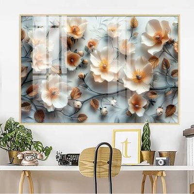 Tải file File gốc in bộ tranh decor treo tường đẹp hoa 5d DC3754 (gốc) in nhanh