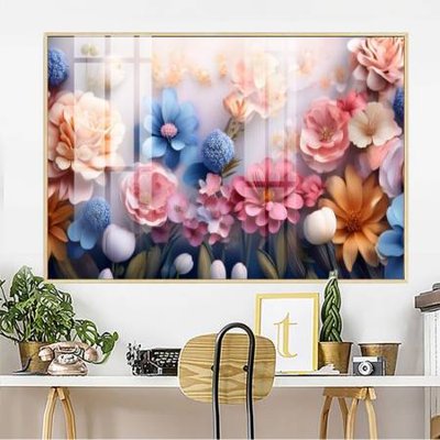 Tải file File gốc in bộ tranh decor treo tường đẹp hoa 5d DC3777 (gốc) để in ấn ngay