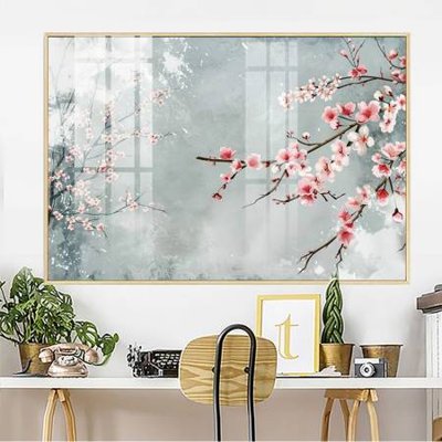 File gốc File gốc in bộ tranh decor treo tường đẹp hoa 5d DC3822 (cho in 3D) độc đáo