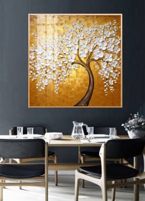 File gốc File gốc in bộ tranh decor treo tường đẹp hoa 5d DC3866 (cho in ấn) độc quyền