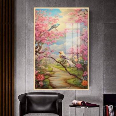 File ảnh gốc File gốc in bộ tranh decor treo tường đẹp hoa 5d DC3871 không vỡ nét