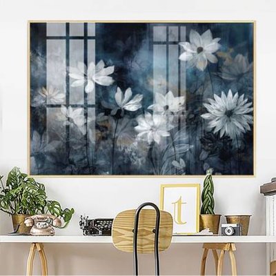 File tranh File gốc in bộ tranh decor treo tường đẹp hoa 5d DC3897 (ảnh gốc) chi tiết rõ ràng