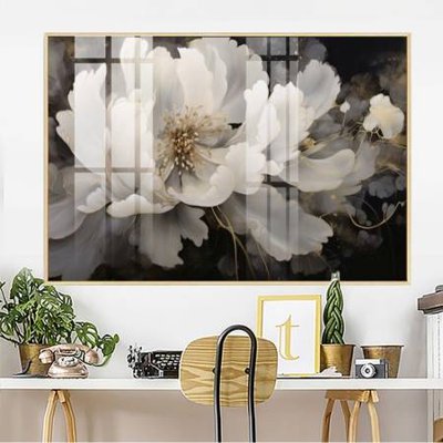 Cung cấp file tranh gốc File gốc in bộ tranh decor treo tường đẹp hoa 5d DC3947 độc quyền