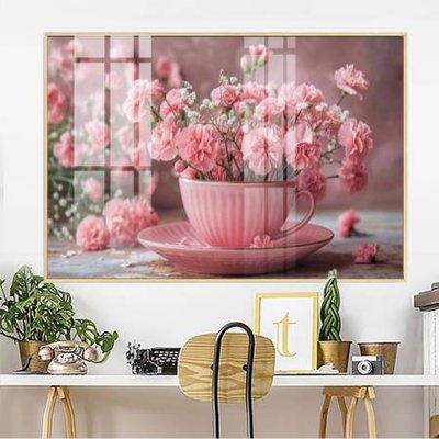 File in ấn File gốc in bộ tranh decor treo tường đẹp hoa 5d DC3952 (bản gốc) cao cấp