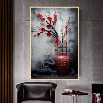 File gốc File gốc in bộ tranh decor treo tường đẹp hoa 5d DC4022 cho in ấn và thiết kế