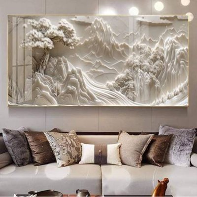 File in trần File gốc in bộ tranh decor treo tường đẹp hoa 5d DC4025 (bản gốc 3D) sống động