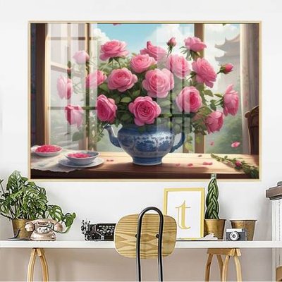 Tải file File gốc in bộ tranh decor treo tường đẹp hoa 5d DC4035 (gốc) chủ đề tâm linh