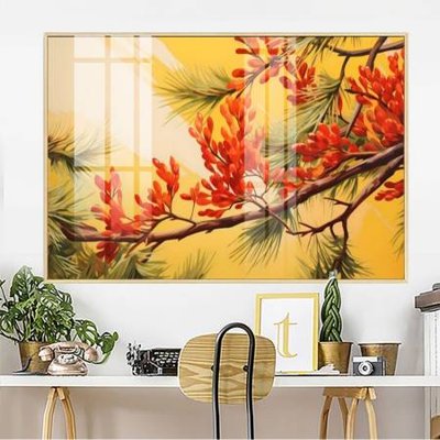 File tranh File gốc in bộ tranh decor treo tường đẹp hoa 5d DC4048 (ảnh gốc) sắc nét hoàn hảo