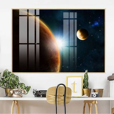 File tranh gốc in trần nhà File gốc in bộ tranh decor treo tường đẹp hoa 5d DC4104 3D