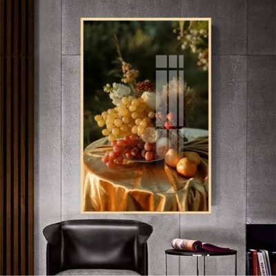 File tranh gốc File gốc in bộ tranh decor treo tường đẹp hoa 5d DC4126 chủ đề hiện đại