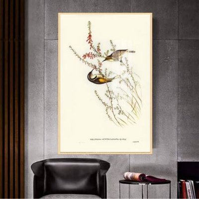 File tranh File gốc in bộ tranh decor treo tường đẹp hoa 5d DC4176 (bản gốc) treo phòng ăn