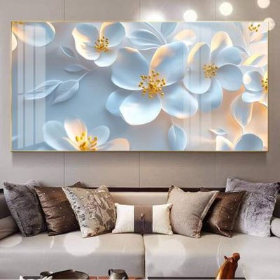 File ảnh File gốc in bộ tranh decor treo tường đẹp hoa 5d DC4186 (gốc) in biển hiệu