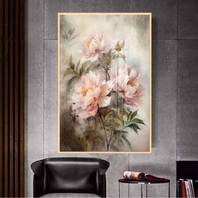 File PSD File gốc in bộ tranh decor treo tường đẹp hoa 5d DC4193 (gốc) nhiều lớp (multi-layer)