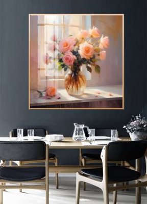 File in lụa File gốc in bộ tranh decor treo tường đẹp hoa 5d DC4219 (chất lượng cao) File gốc in bộ tranh decor treo tường đẹp hoa 5d DC4219