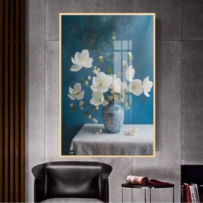 File in ấn chuyên nghiệp File gốc in bộ tranh decor treo tường đẹp hoa 5d DC4222 (file gốc)