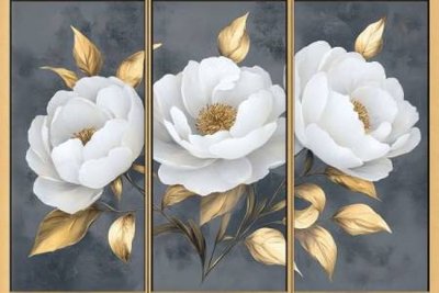 File in mica File gốc in bộ tranh decor treo tường đẹp hoa 5d DC4239 (bản gốc) sắc sảo