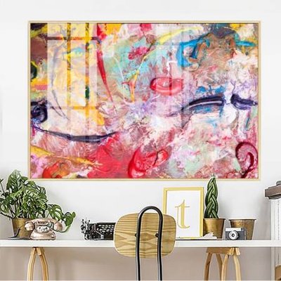 File gốc File gốc in bộ tranh decor treo tường đẹp hoa 5d DC4253 (in tráng gương) ốp tường