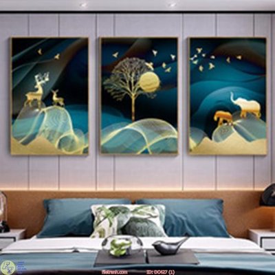 File ảnh Tranh treo hiện đại DC427 (gốc) dùng in Pano