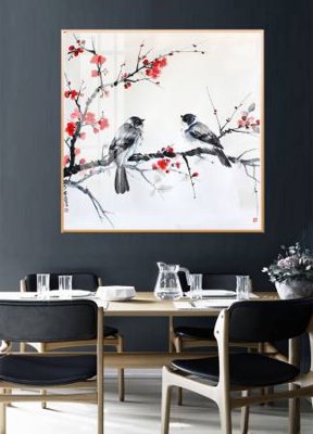 File gốc File gốc in bộ tranh decor treo tường đẹp hoa 5d DC4287 (phiên bản chuẩn) để in ấn