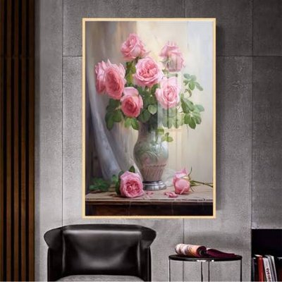 File PSD File gốc in bộ tranh decor treo tường đẹp hoa 5d DC4294 (bản gốc) cho nhà in