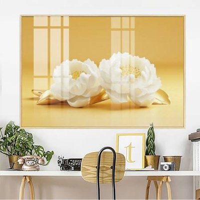 File gốc File gốc in bộ tranh decor treo tường đẹp hoa 5d DC4295 (in tráng gương) sang trọng