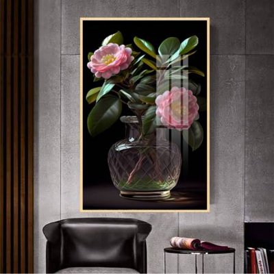 File gốc File gốc in bộ tranh decor treo tường đẹp hoa 5d DC4302 (trang trí) phòng trẻ em