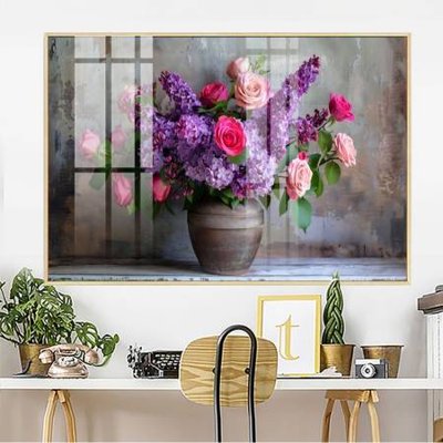 File ảnh gốc File gốc in bộ tranh decor treo tường đẹp hoa 5d DC4306 không vỡ nét