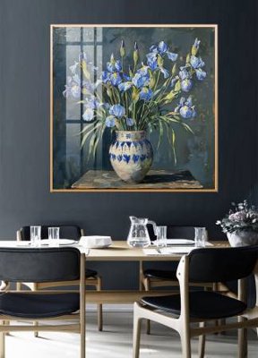 File gốc File gốc in bộ tranh decor treo tường đẹp hoa 5d DC4309 (trang trí) cho phòng khách