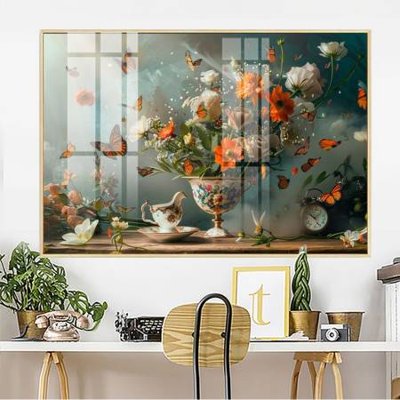 Download file gốc File gốc in bộ tranh decor treo tường đẹp hoa 5d DC4316 (dùng cho in ấn)