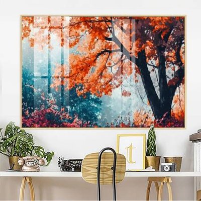 Download file File gốc in bộ tranh decor treo tường đẹp hoa 5d DC4342 (gốc) in mica đèn LED