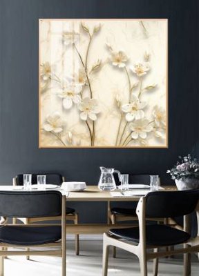 Download file gốc File gốc in bộ tranh decor treo tường đẹp hoa 5d DC4407 (in mica) trang trí