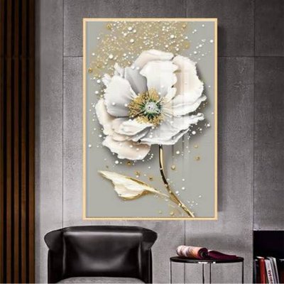 File gốc File gốc in bộ tranh decor treo tường đẹp hoa 5d DC4457 (chủ đề hiện đại) trang trí